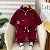 ست نیم زیپ و شلوار بچگانه مدل Easy